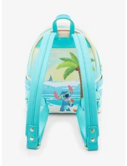 Disney Mini Backpack Stitch Sandcastle Loungefly -LOUNGEFLY Store StitchSand4
