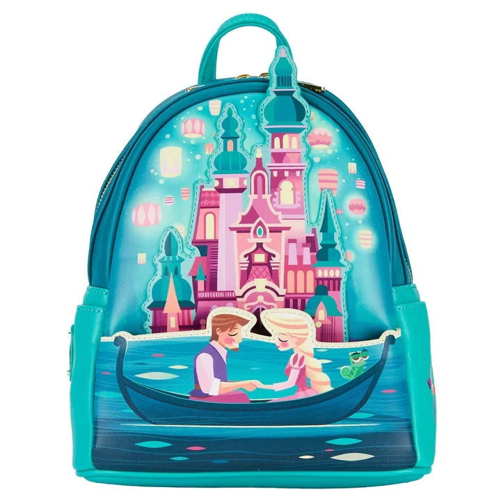 Disney Mini Backpack Tangled Lantern Gondola GITD Loungefly 1 Disney Mini Backpack Tangled Lantern Gondola GITD Loungefly