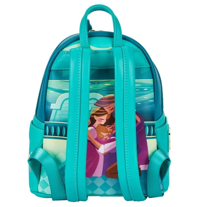 Disney Mini Backpack Tangled Lantern Gondola GITD Loungefly 2 Disney Mini Backpack Tangled Lantern Gondola GITD Loungefly - Image 2