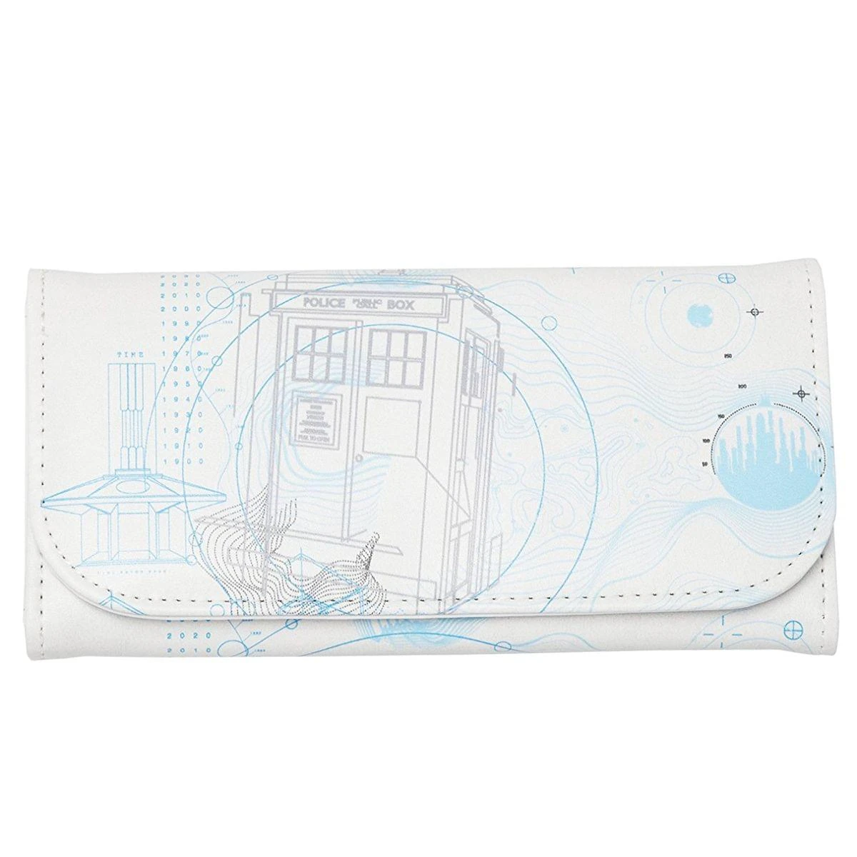 Doctor Who Embossed Women's Wallet: Future TARDIS 1 Doctor Who Embossed Women's Wallet: Future TARDIS