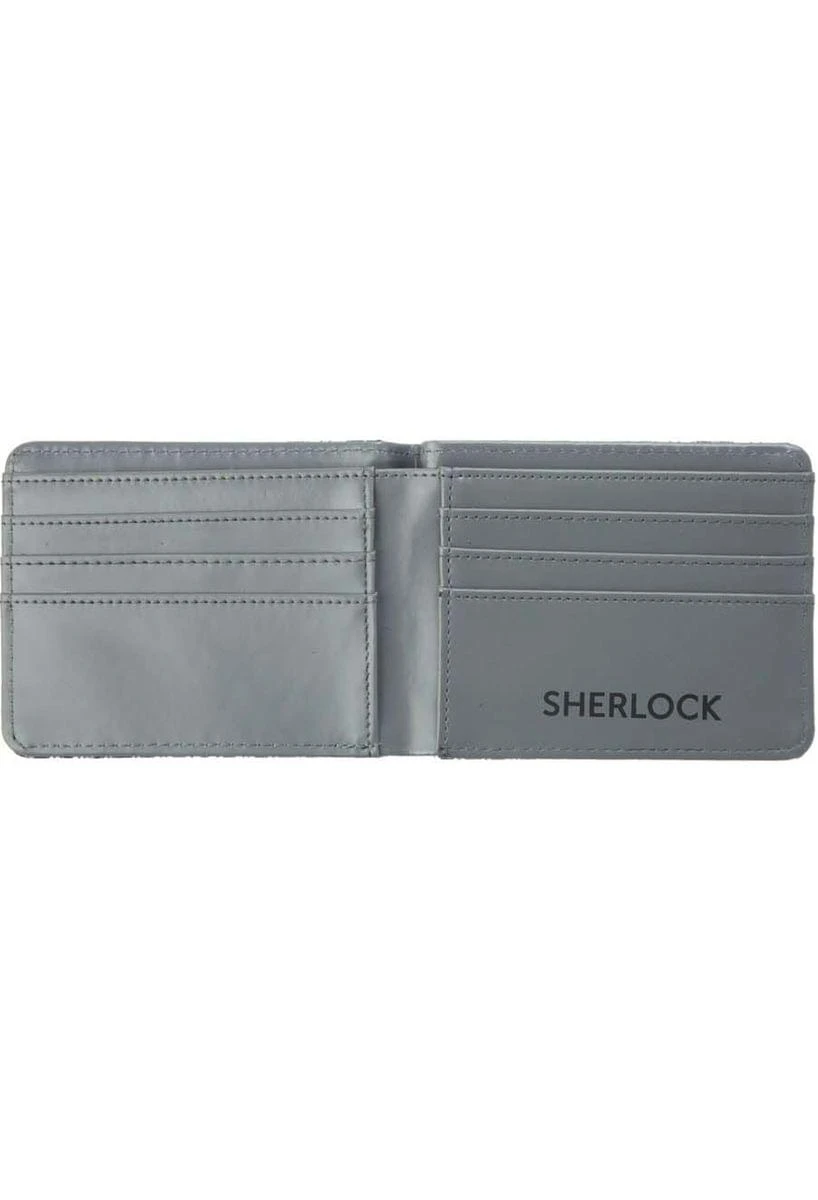 Sherlock Holmes Men's Bi-Fold Wallet: Get Sherlock (Grey) 2 Sherlock Holmes Men's Bi-Fold Wallet: Get Sherlock (Grey) - Image 2