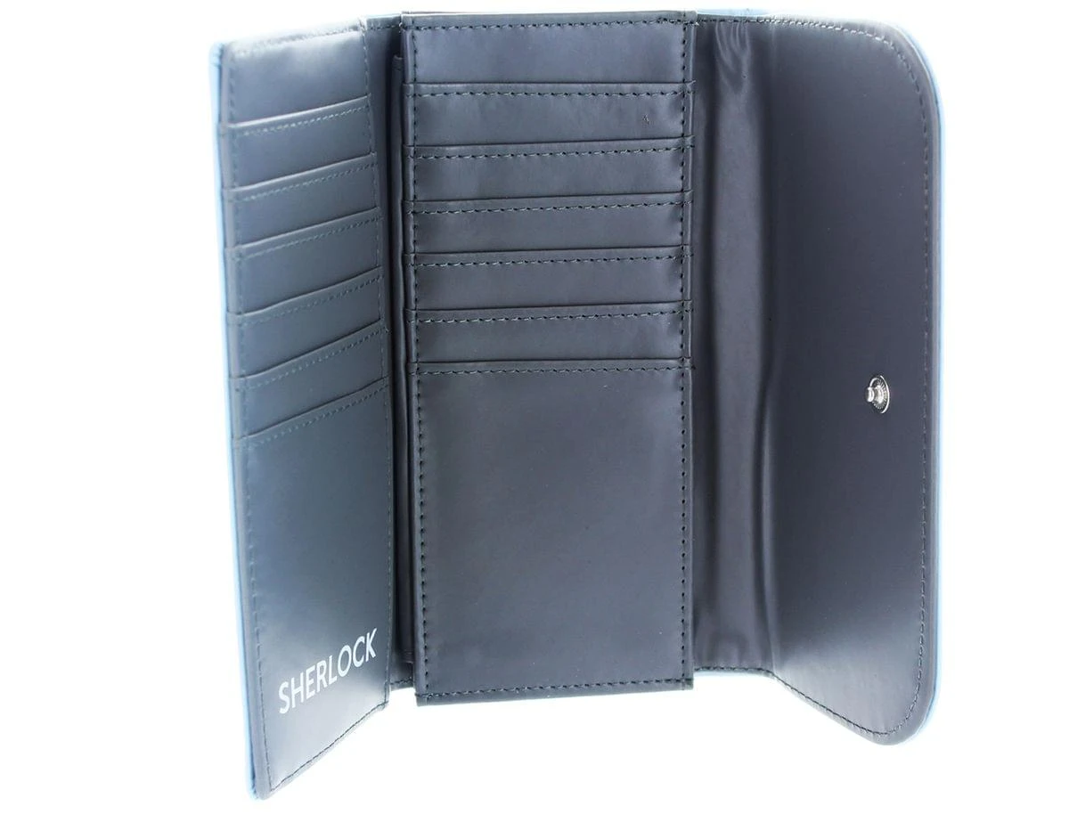 Sherlock Holmes Men's Bi-Fold Wallet: Get Sherlock (Grey) 3 Sherlock Holmes Men's Bi-Fold Wallet: Get Sherlock (Grey) - Image 3