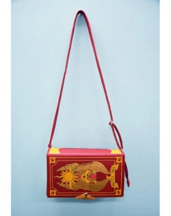 GOOD SMILE COMPANY Cardcaptor Sakura Crossbody Bag Clow Card Book Goodsmile -LOUNGEFLY Store clow5
