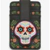 Disney Pixar Cardholder Coco Floral Sugar Skull Loungefly