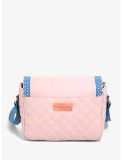 Sanrio Crossbody Quilted Cinnamoroll Strawberry Bioworld 7 Sanrio Crossbody Quilted Cinnamoroll Strawberry Bioworld -LOUNGEFLY Store cq3