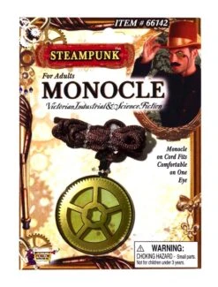 Forum Novelties Steampunk Monocle Adult Costume Eyewear Accessory