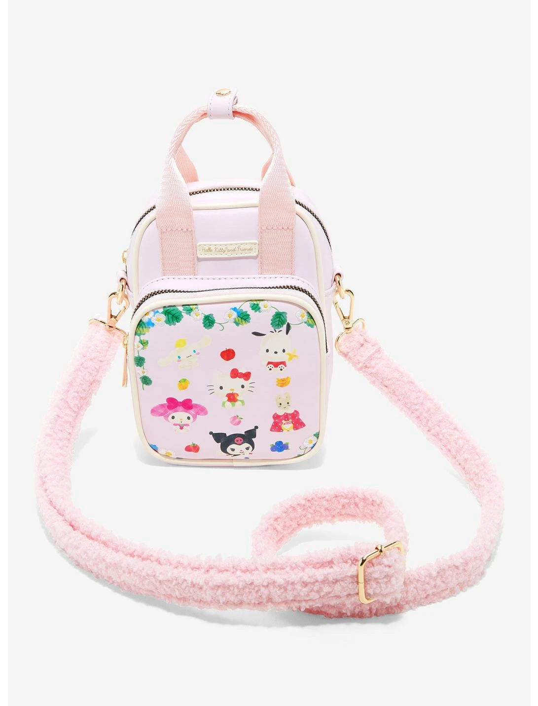 Sanrio Mini Crossbody Hello Kitty And Friends With Fruit 1 Sanrio Mini Crossbody Hello Kitty And Friends With Fruit