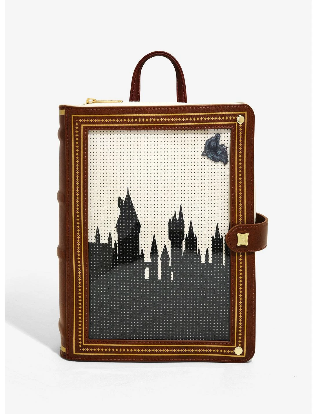 Harry Potter Mini Backpack Pin Collector Book Loungefly 1 Harry Potter Mini Backpack Pin Collector Book Loungefly