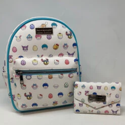 Sanrio Mini Backpack Wallet Set Digimon X Sanrio Egg Loungefly