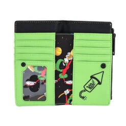Loungefly Looney Tunes Marvin The Martian K-9 Flap Wallet -LOUNGEFLY Store k9