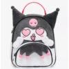 Sanrio Mini Backpack Kuromi Heart Eyes Cosplay