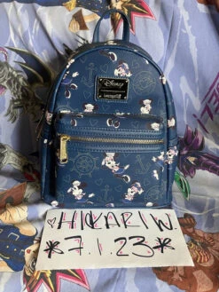 Disney Mini Backpack Minnie Mouse Sailor AOP Loungefly