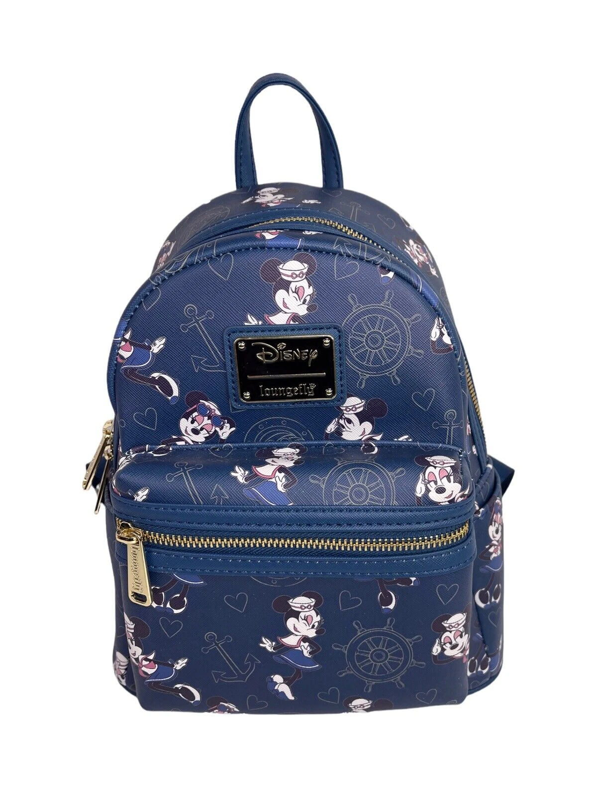Disney Mini Backpack Minnie Mouse Sailor AOP Loungefly 2 Disney Mini Backpack Minnie Mouse Sailor AOP Loungefly - Image 2