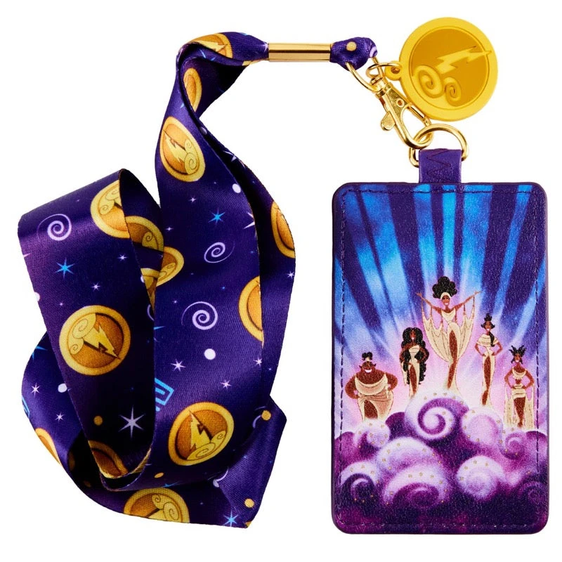Disney Lanyard Cardholder Hercules Muses Loungefly 1 Disney Lanyard Cardholder Hercules Muses Loungefly