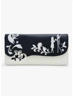 Disney Handbag & Wallet Set Nightmare Before Christmas Silhouette Icons Loungefly -LOUNGEFLY Store nbcWal1