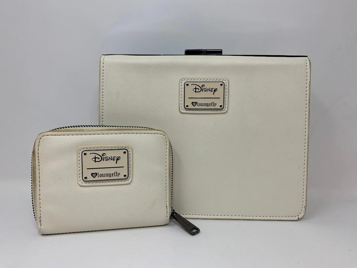 Disney Crossbody Wallet Set Neverland Map Watercolor Loungefly 2 Disney Crossbody Wallet Set Neverland Map Watercolor Loungefly - Image 2