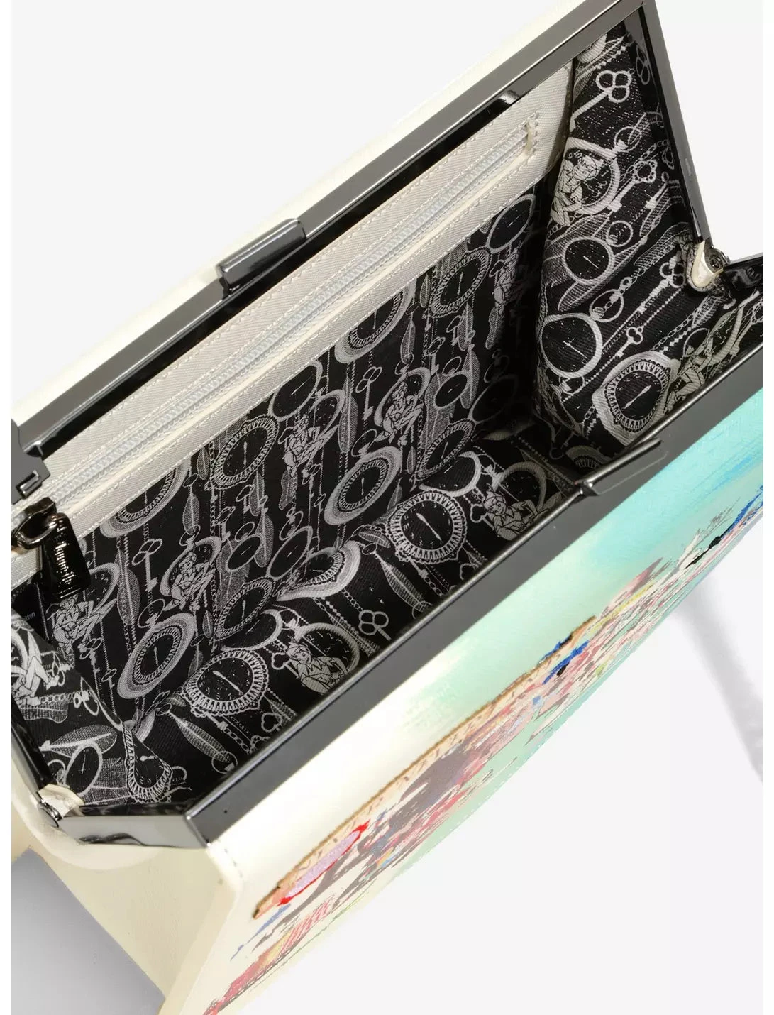 Disney Crossbody Wallet Set Neverland Map Watercolor Loungefly 4 Disney Crossbody Wallet Set Neverland Map Watercolor Loungefly - Image 4