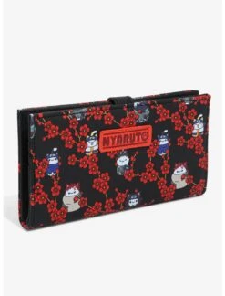 Naruto Mini Backpack Wallet Set Nyaruto Floral Mad Engine -LOUNGEFLY Store nyawt2