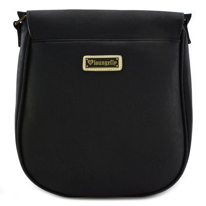 Loungefly Crossbody Black And Gold Embroidered Owl 2 Loungefly Crossbody Black And Gold Embroidered Owl - Image 2