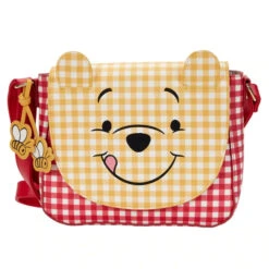 LOUNGEFLY Disney Crossbody Winnie The Pooh Gingham