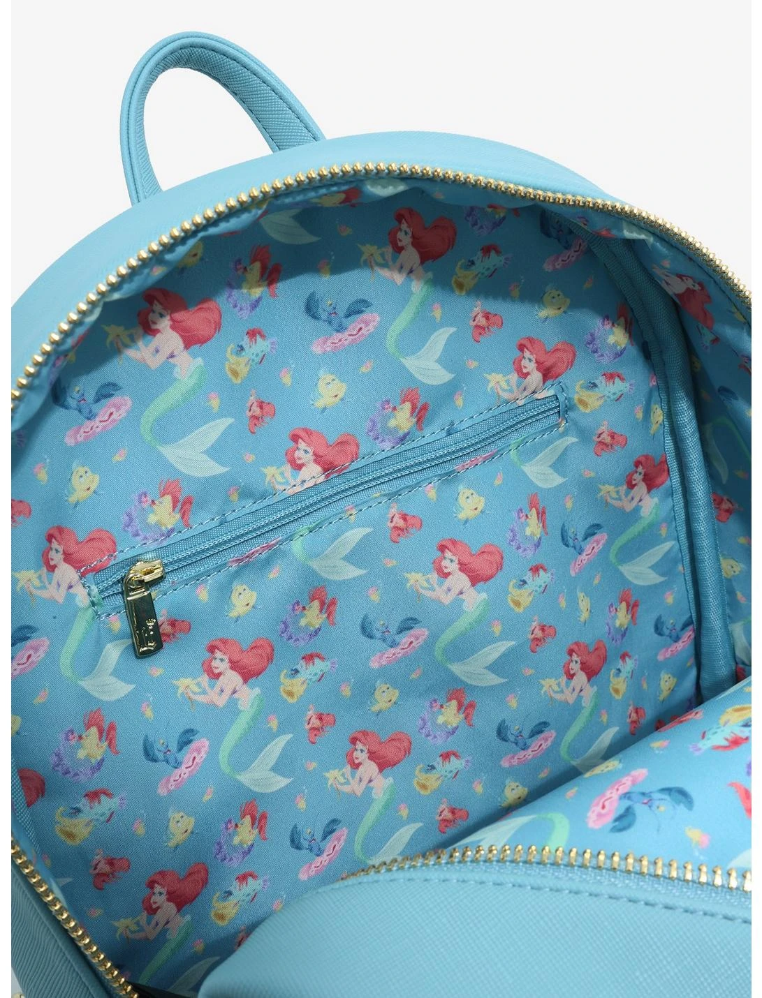 Disney Mini Backpack The Little Mermaid Beach Portrait Loungefly 4 Disney Mini Backpack The Little Mermaid Beach Portrait Loungefly - Image 4