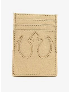 LOUNGEFLY Star Wars Cardholder Gold Rebel Alliance