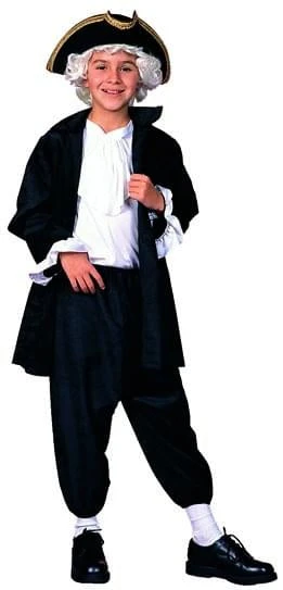 George Washington President Colonial Costume Child 1 George Washington President Colonial Costume Child