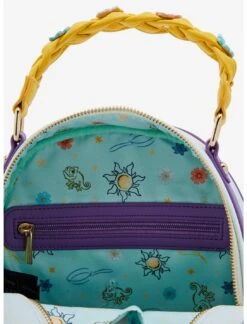 Disney Mini Backpack Tangled Rapunzel And Flynn Our Universe -LOUNGEFLY Store tangledOUbpk4