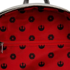Star Wars Mini Backpack Trilogy 2 Triple Pocket Loungefly 6 Star Wars Mini Backpack Trilogy 2 Triple Pocket Loungefly -LOUNGEFLY Store trilogy2inside
