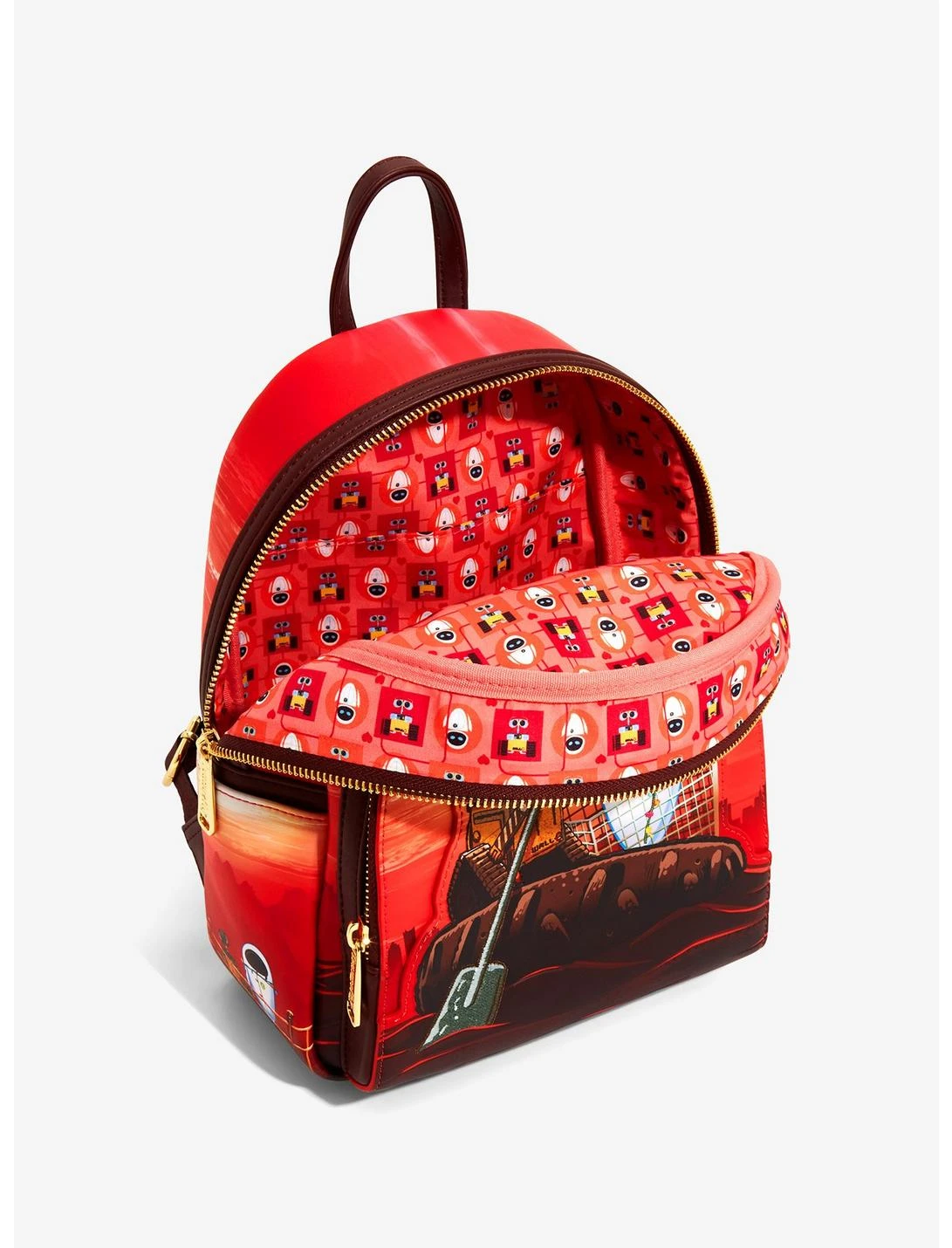 Disney Mini Backpack WALL-E Date Night Loungefly 4 Disney Mini Backpack WALL-E Date Night Loungefly - Image 4